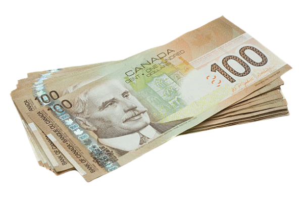 Canadian 100 Dollar Bill